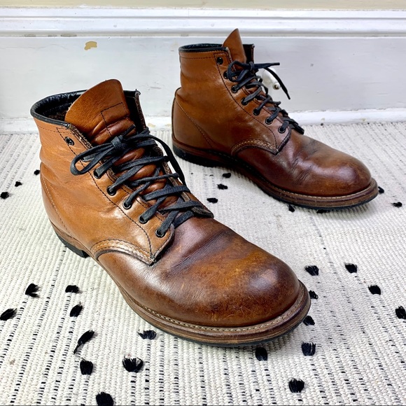 Red Wing Beckman Round 9016 Mens Boots 9.5D 公式正規品 RED WING 9016 ブーツ